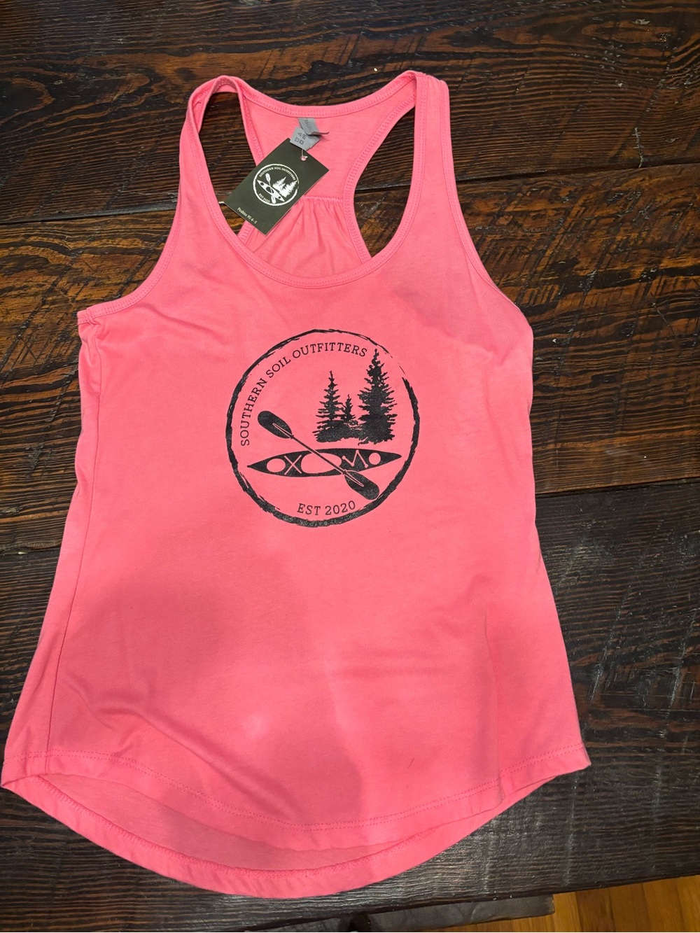 Women’s  Pink Racerback Tank